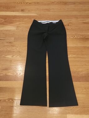Theory Black Wide-Leg Dress Pants